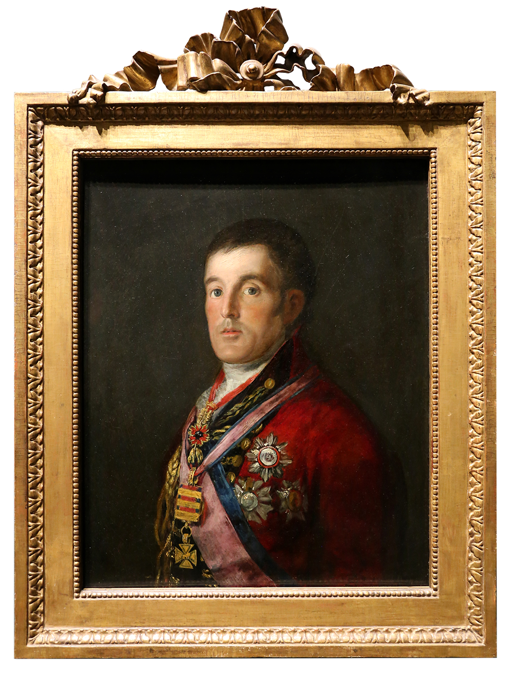 title The Duke of Wellington, painting by Francisco de Goya